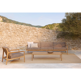 Jack Outdoor Lounge Chair in Teak/Mocha