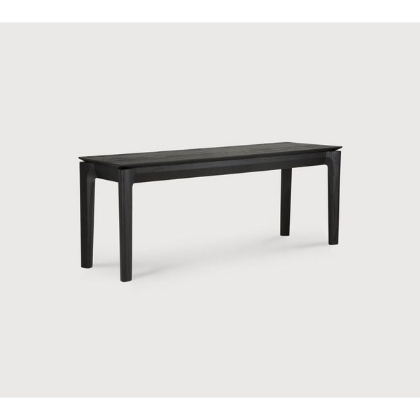 Oak Black Bok Bench 65"