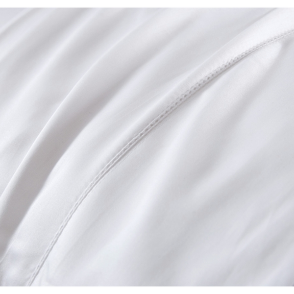 400 TC Egyptian Cotton Flat Sheet - Cloud White