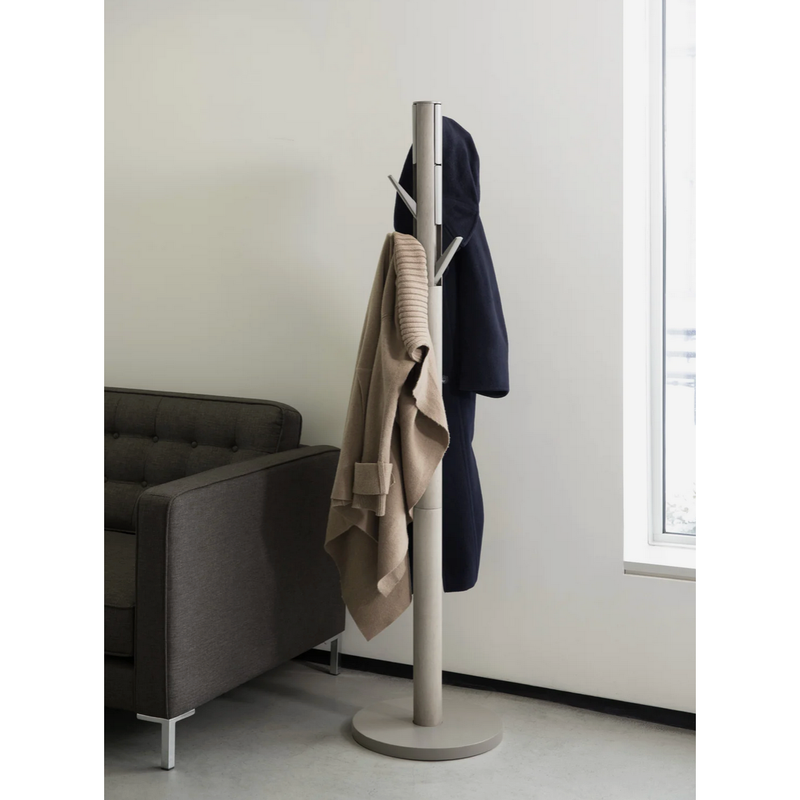 Flapper Coat Rack - Grey