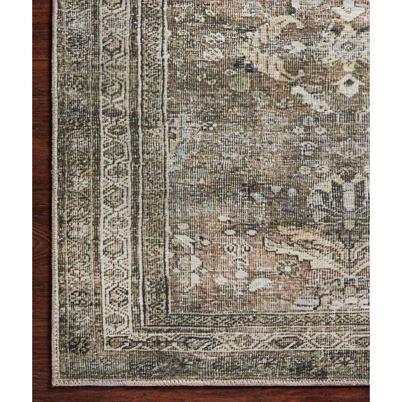 Layla Rug -Antique / Moss