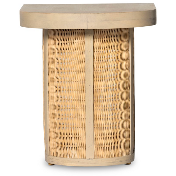 Lucinda End Table in Natural Mango