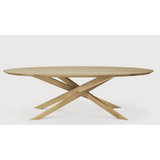 Oak Mikado Oval Coffee Table