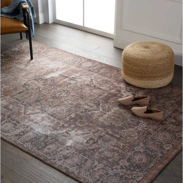 Harman Rug in Brown/Tan/Blue