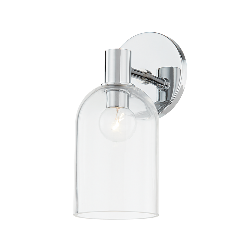 Paisley Single Light Sconce in Polished Chrome