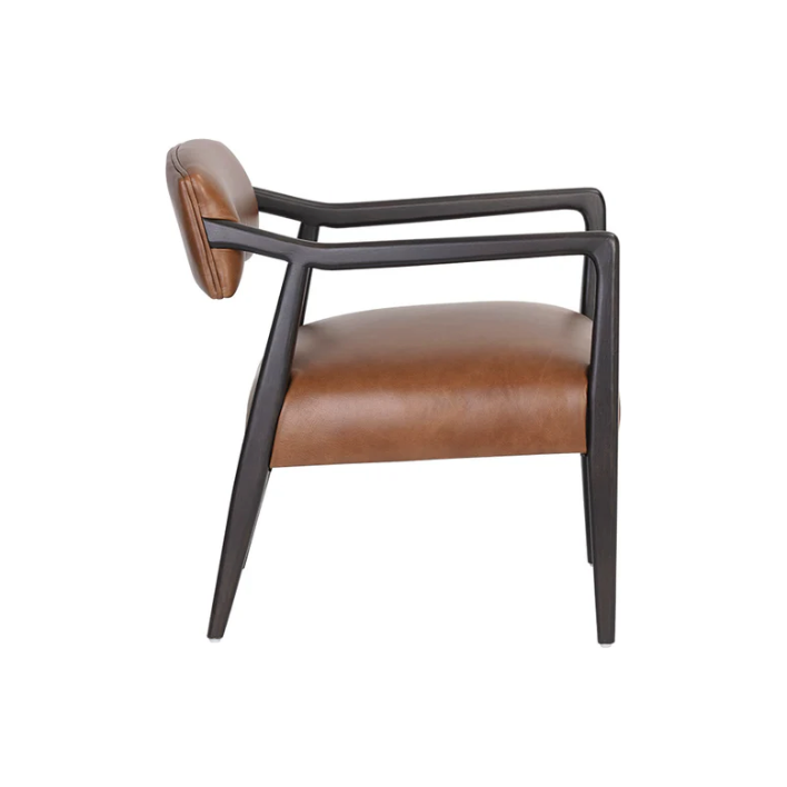 Keagan Lounge Chair in Shalimar Tobacco