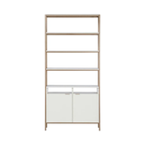 Ambrose Modular Bookcase in Cream - Large