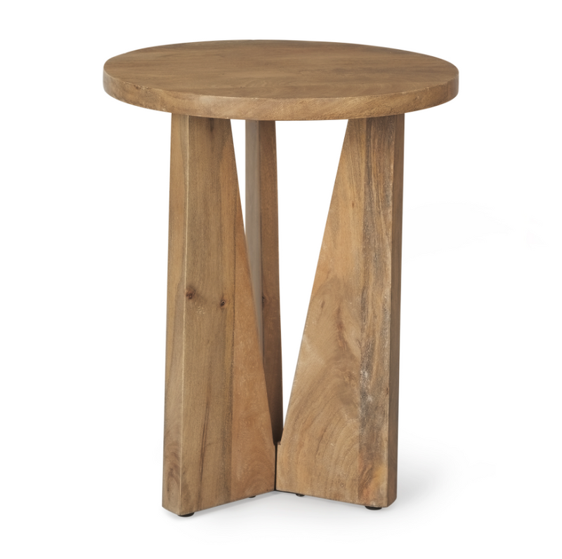 Mattius Accent Table in Light Brown