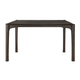 PI Dining Table Teak Dark Brown 55"