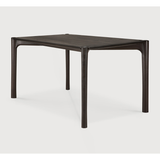 PI Dining Table Teak Dark Brown 55"