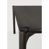 PI Dining Table Teak Dark Brown 55"