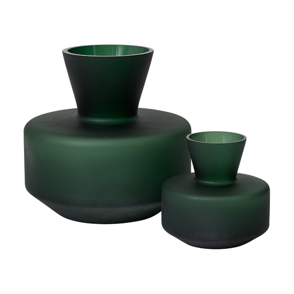 Sanford Vase Dark Green