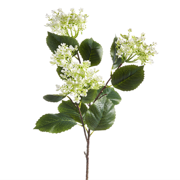 Green Hydrangea Spray 31"