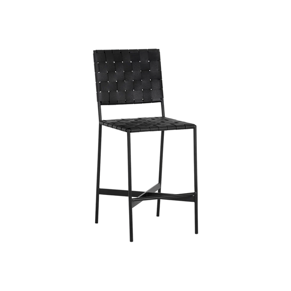 Omari Counter Stool in Black