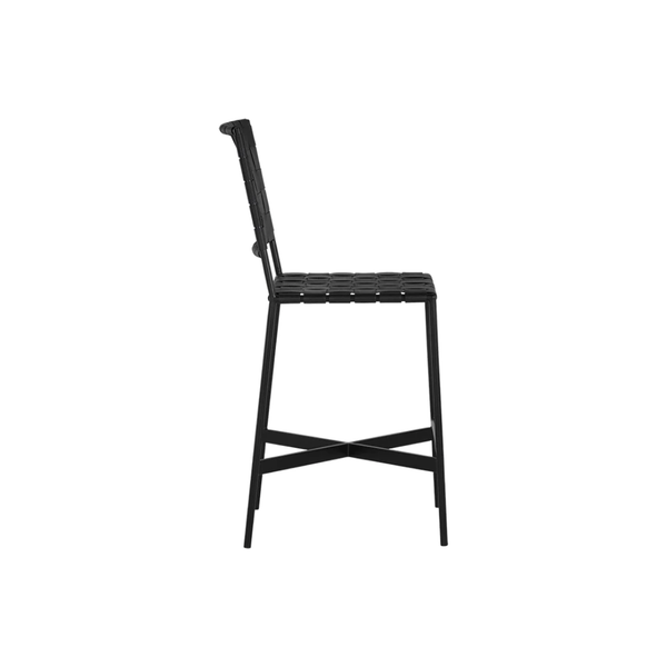 Omari Counter Stool in Black