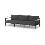 Sherwood Outdoor Sofa in Bronze/FIQA Boucle Slate