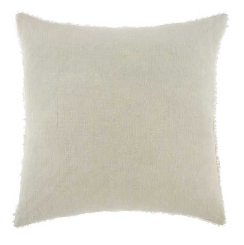 Lina Linen Cushion - Ivory 24x24