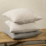 Lina Linen Cushion - Ivory 24x24