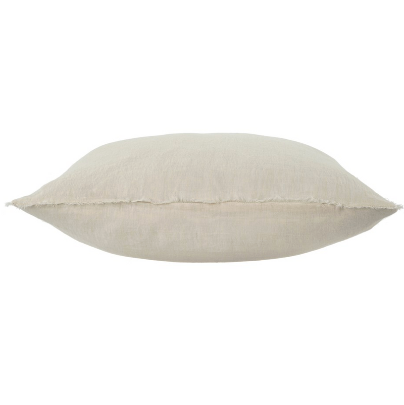 Lina Linen Cushion - Ivory 24x24