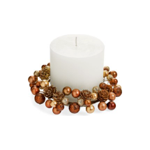 Candle Ring Brown Berries