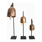 Vintage Inspired Iron Bell Stands