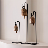 Vintage Inspired Iron Bell Stands