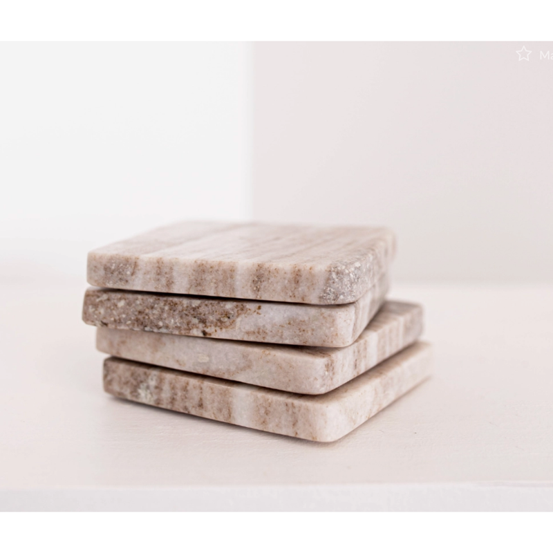 Marble Coasters (Set of 4)