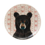 Stoneware Holiday Animal Plate - 4 Styles