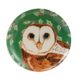 Stoneware Holiday Animal Plate - 4 Styles