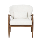 Rhodes Club Chair in Snow