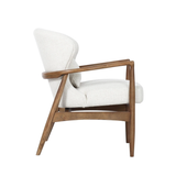 Rhodes Club Chair in Snow