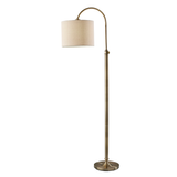 Barton Floor Lamp in Antique Brass