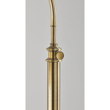 Barton Floor Lamp in Antique Brass