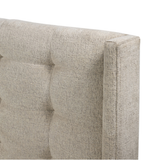 Newhall Bed in Plushtone Linen