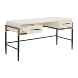 Weldrick Desk in Cream