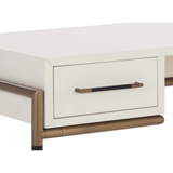 Weldrick Desk in Cream