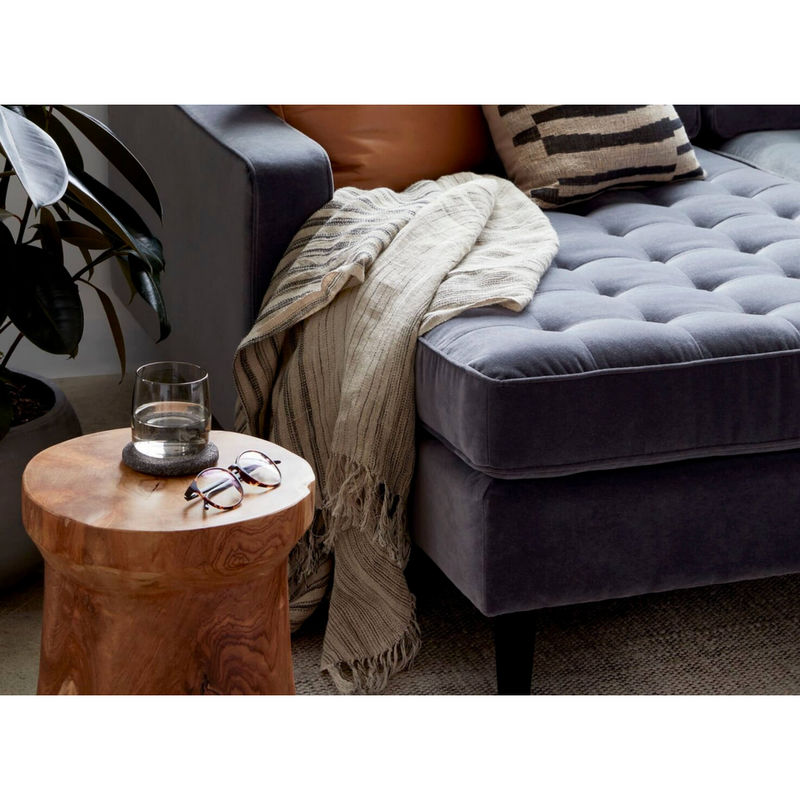 Solid Teak Stool