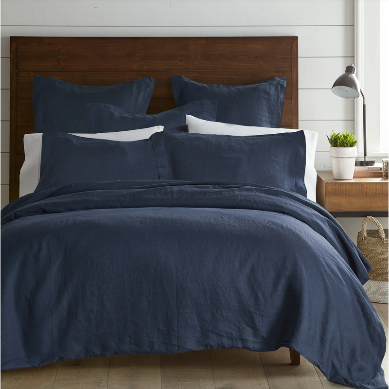 Washed Linen Duvet Cover