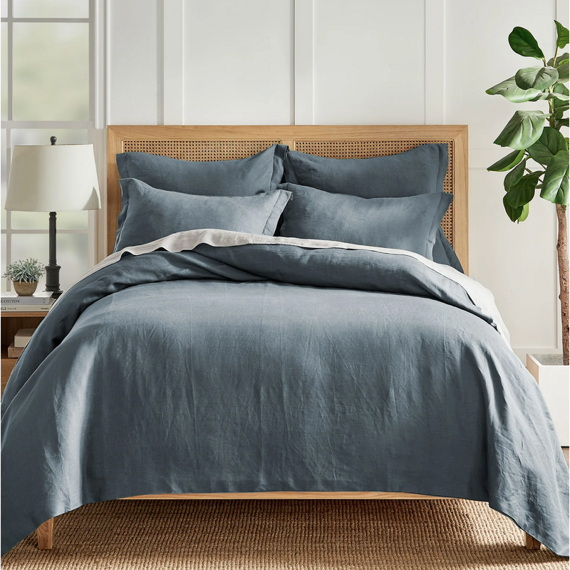 Washed Linen Duvet Cover