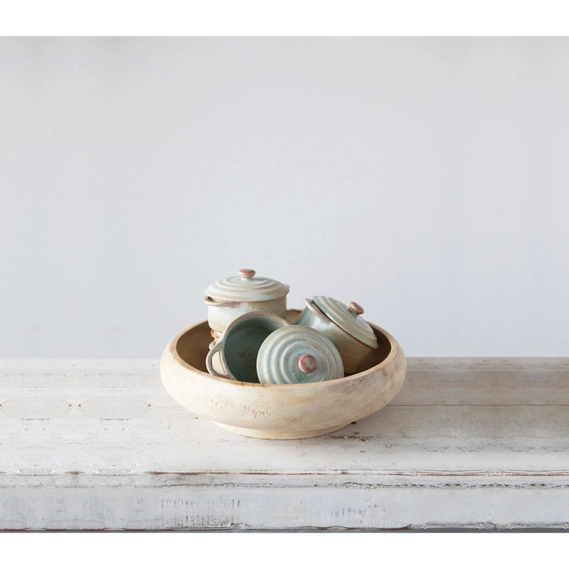 Stoneware Mini Baker with Glaze