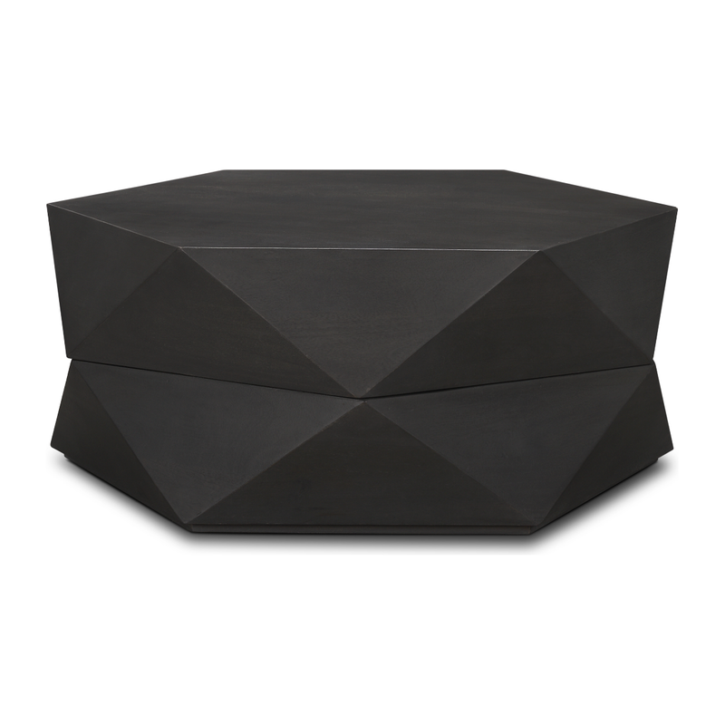 Arreto Storage Coffee Table - Black