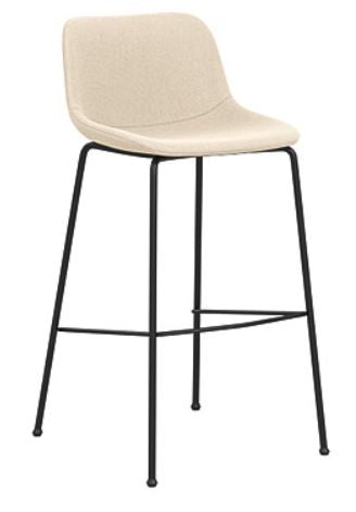 Oles Stool - Light Beige Fabric