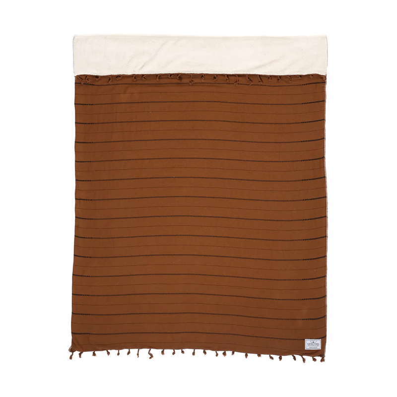 Tofino Towel Co - Turkish Throw 100% cotton The Knox- Natural