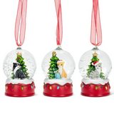 Mini Cat Snow Globe Ornament