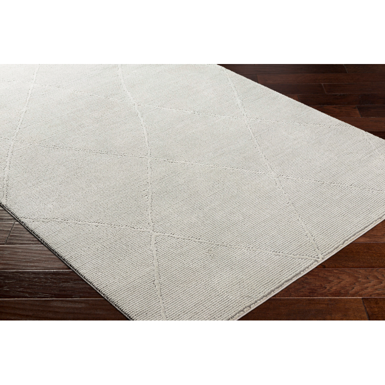 Alder Rug in Light Grey