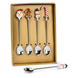 Holiday Icon Spoons. Set of 4