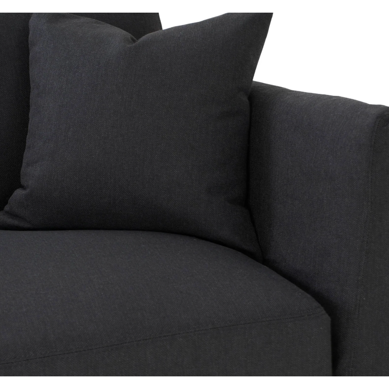 Heston Sofa - Black Raven