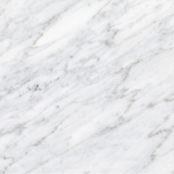 Olympia Console Table in Carrara Marble