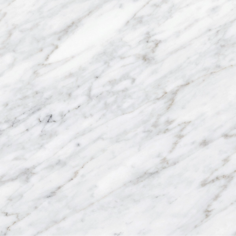 Olympia Console Table in Carrara Marble