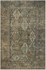Banks Rug - Spice / Blue